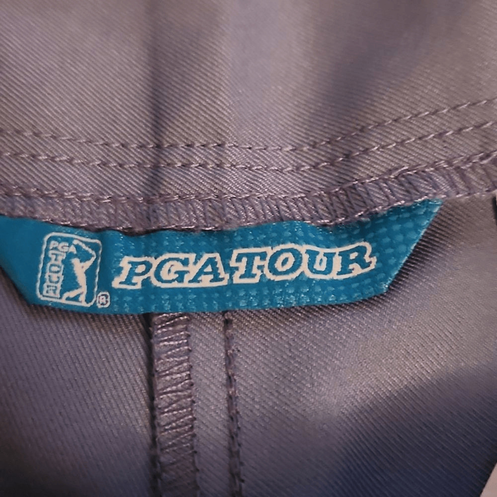 PGA Tour Periwinkle Bermuda Golf Shorts Size 2 (6934) - Picture 3 of 4